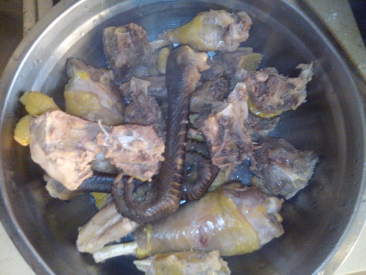 家常炖小笨鸡步骤3