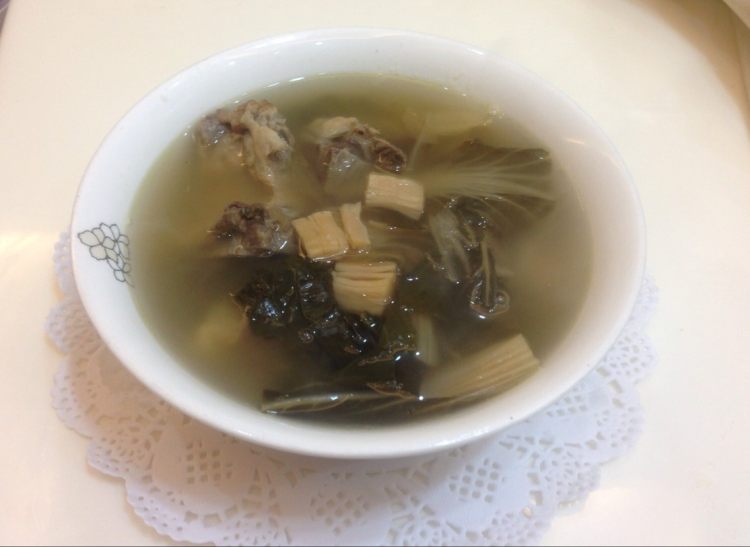 瑶柱猪骨菜干汤步骤12