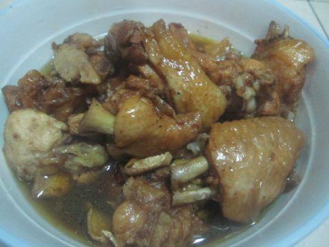 炖小鸡步骤8