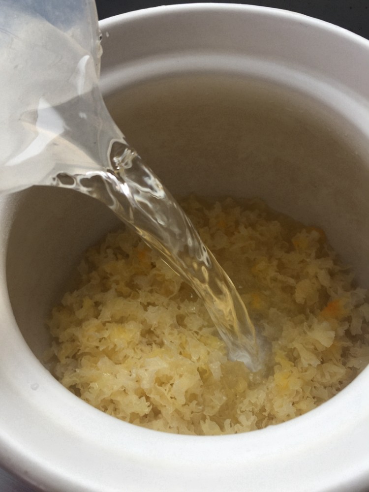 银耳木瓜水步骤3