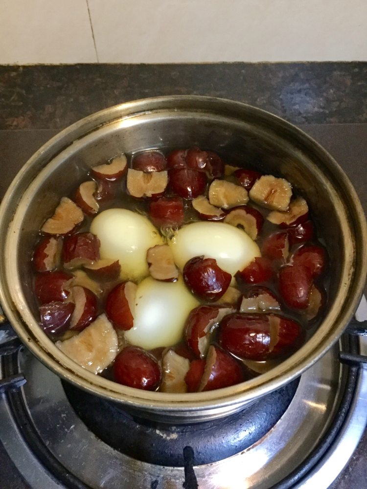 红枣鸡蛋糖水步骤11