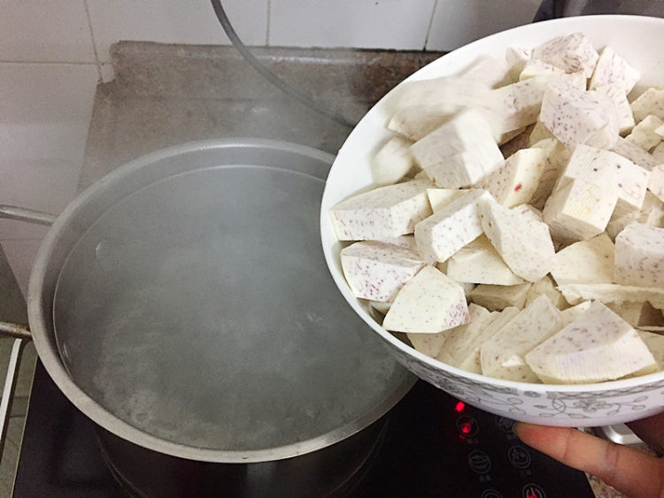 香芋红豆糖水步骤7