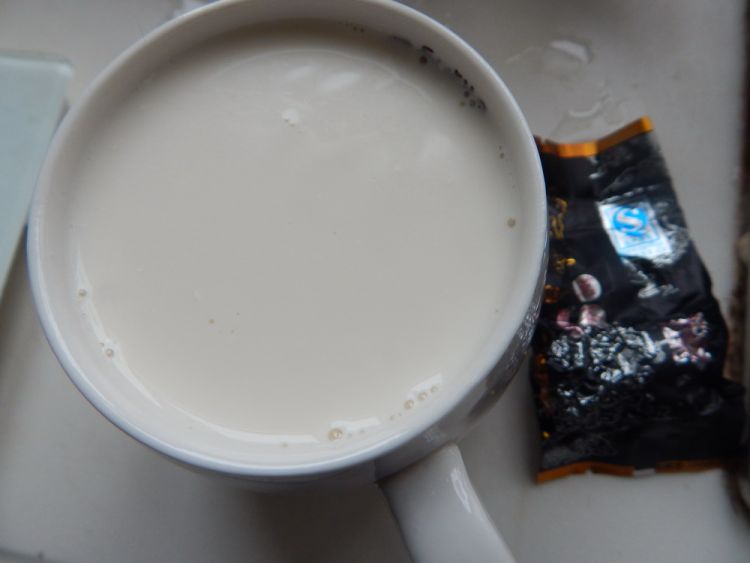乌龙奶茶步骤1