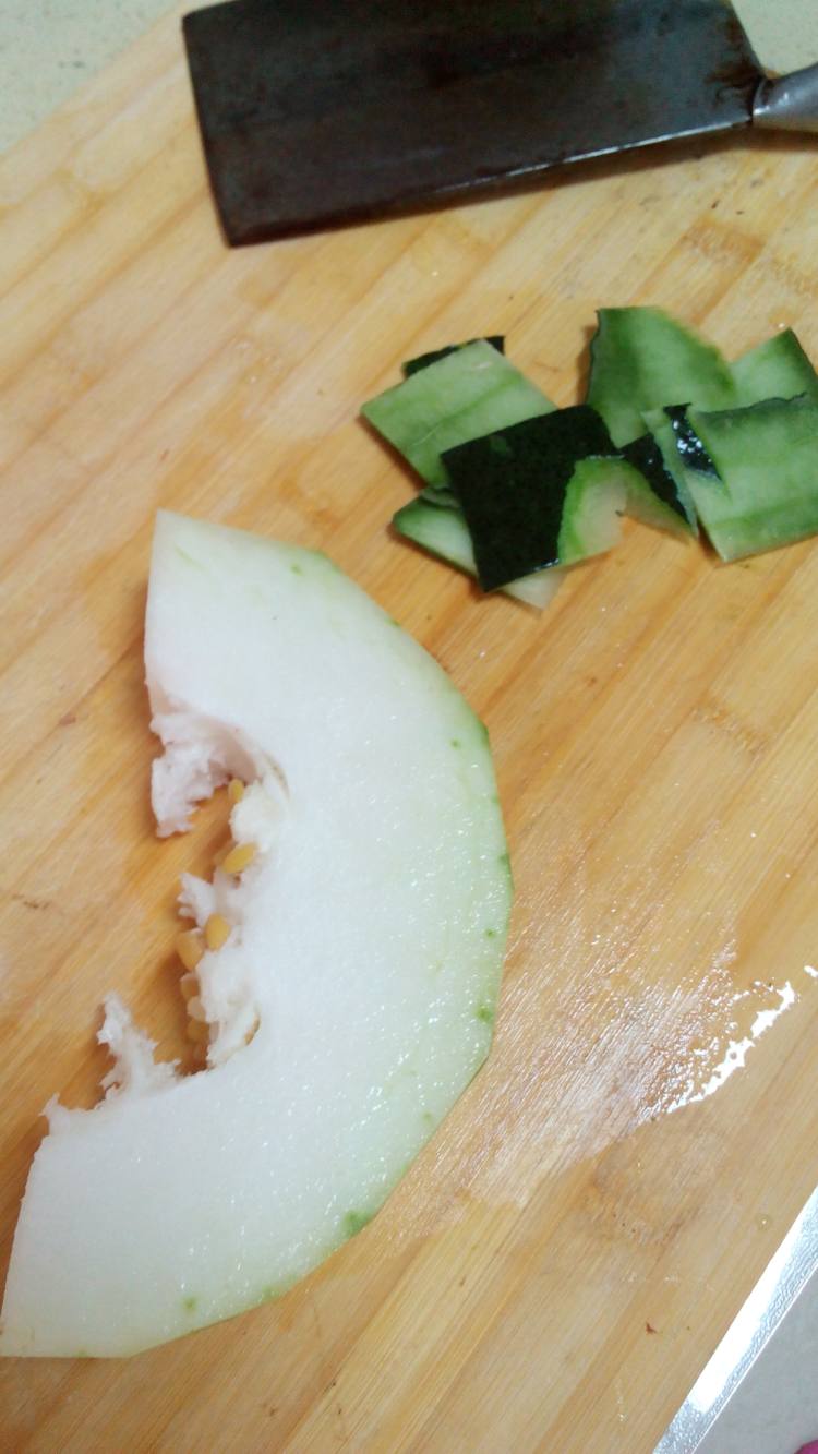 冬瓜薏米糖水步骤2