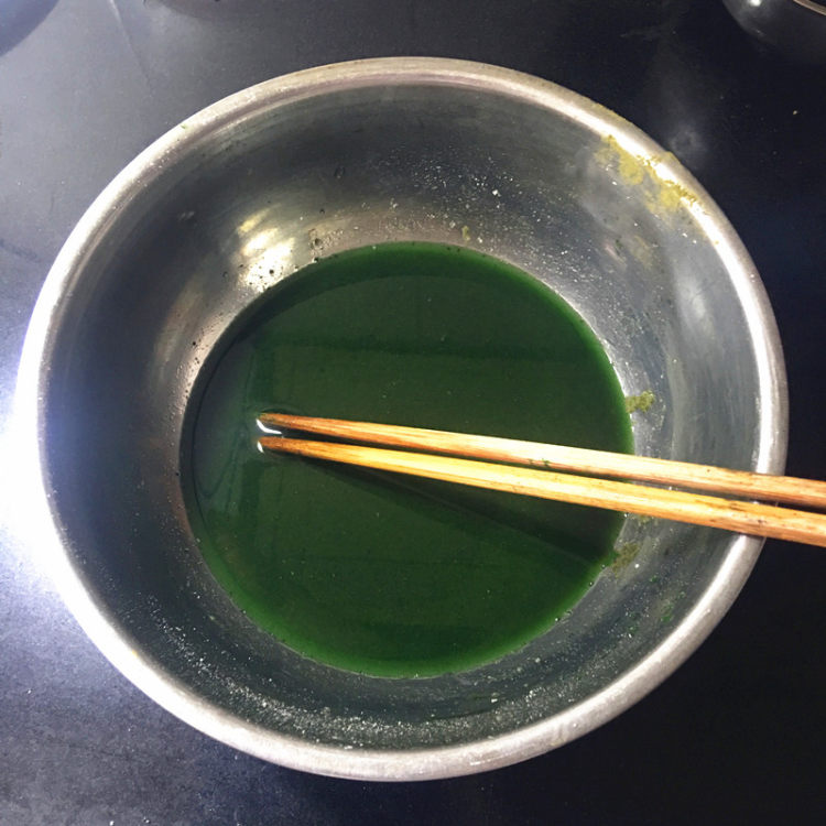 抹茶白凉粉步骤5