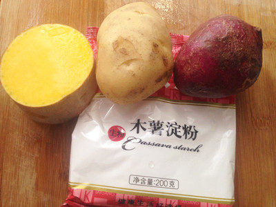 花样芋圆步骤1