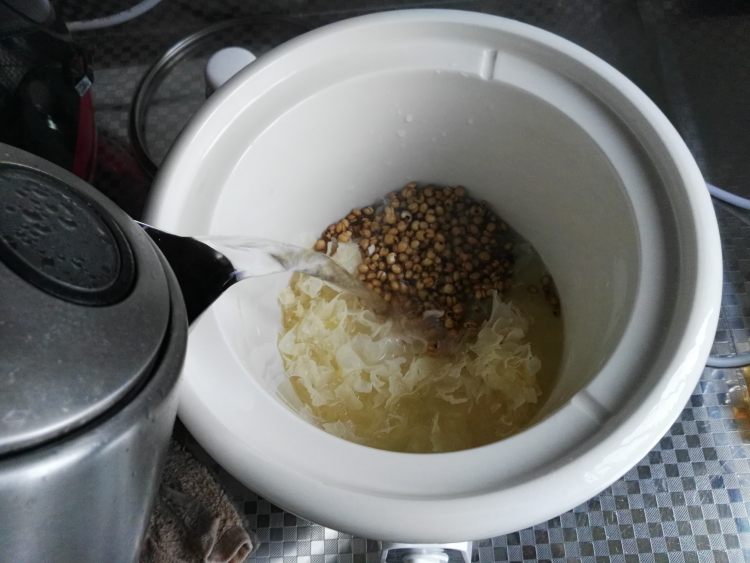 桃胶蔓越莓薏仁羹步骤6