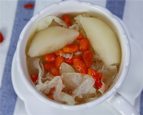 银耳雪梨糖水#新鲜从步骤7
