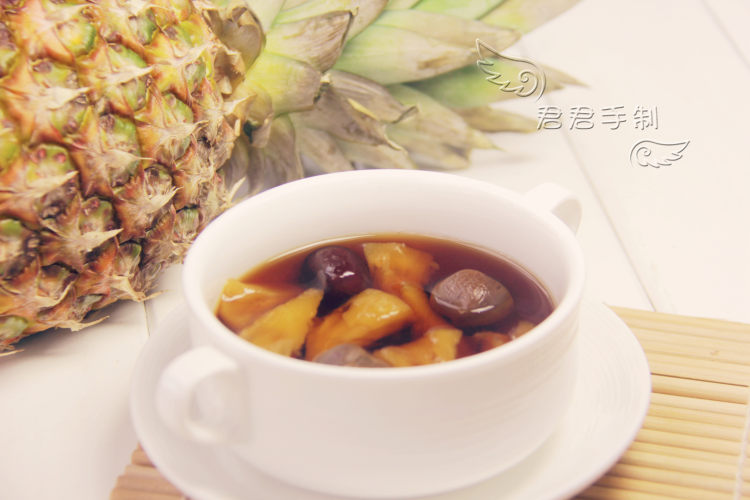 桂圆菠萝汤步骤11