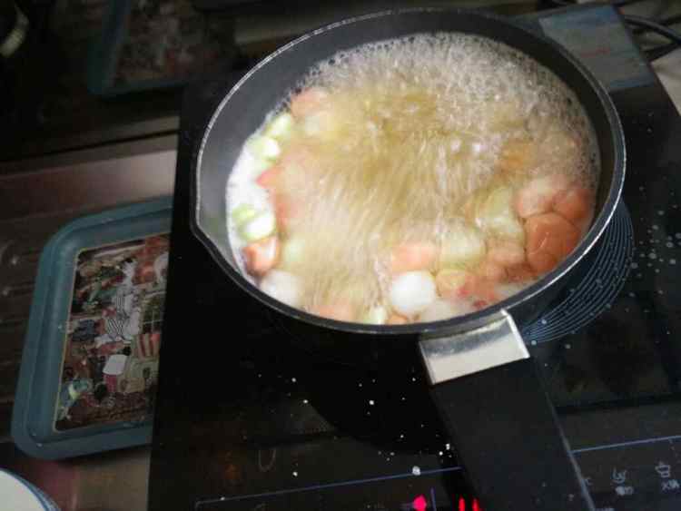 多彩枇杷花小汤圆步骤15