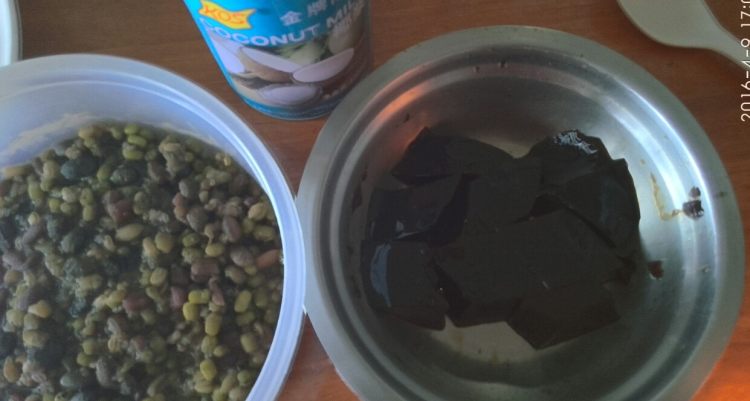 蜜豆龟苓膏步骤6