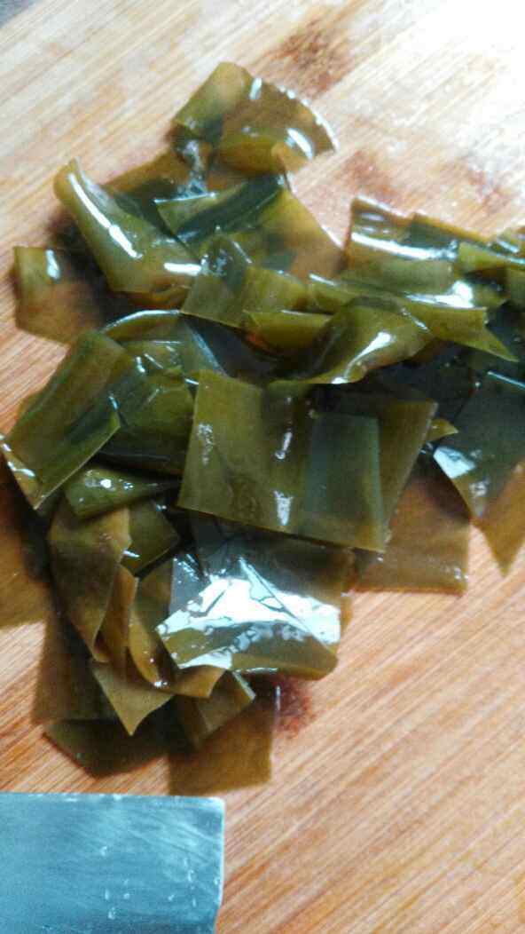 海带绿豆糖水步骤1