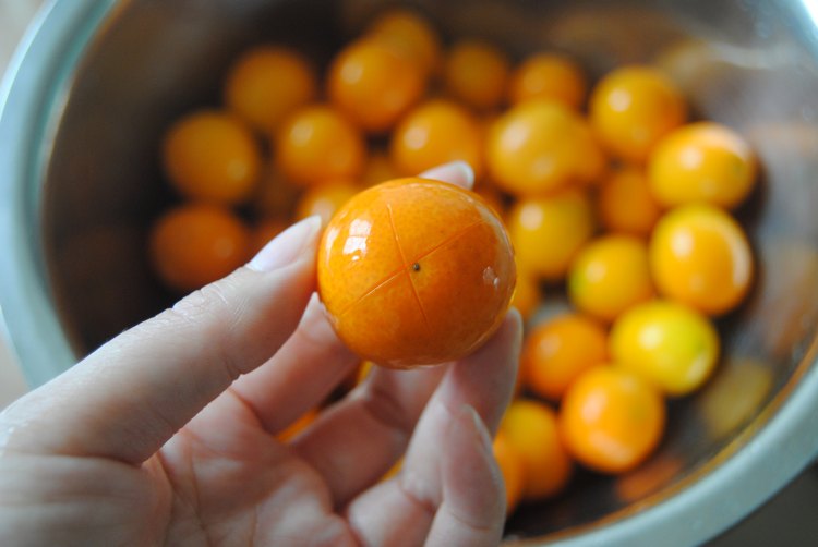 金桔蜜饯步骤2