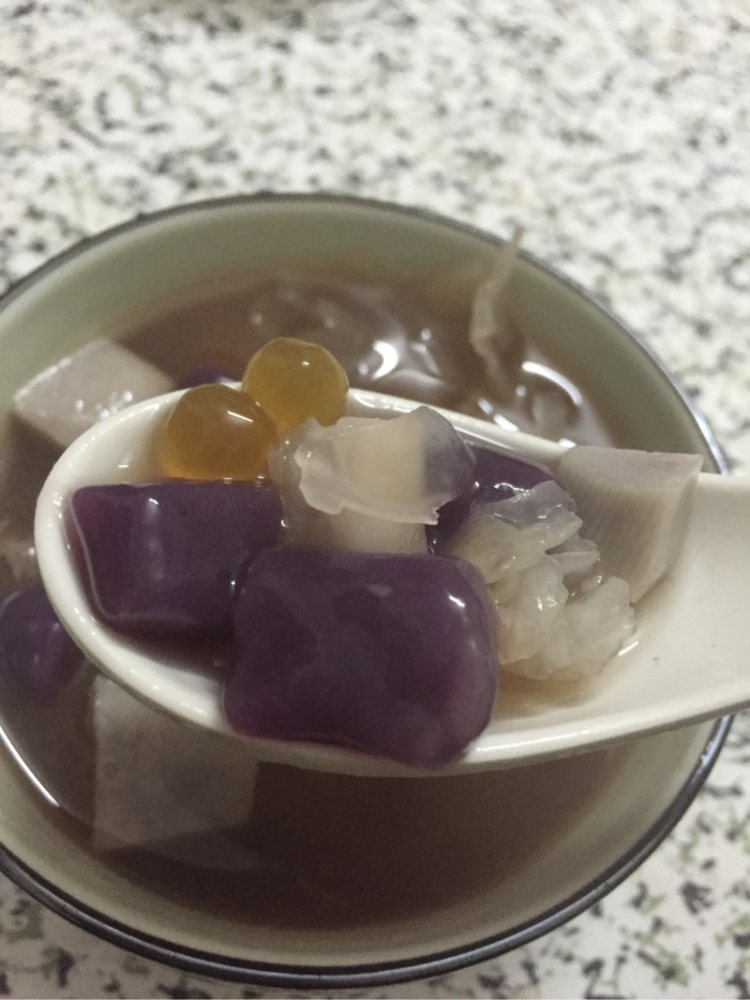 木薯通心圆糖水步骤5