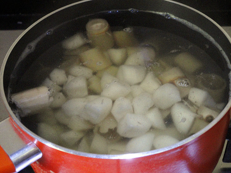 甘蔗荸荠芦根水步骤4