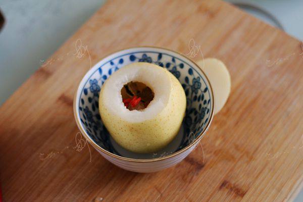 冰糖蒸梨步骤4