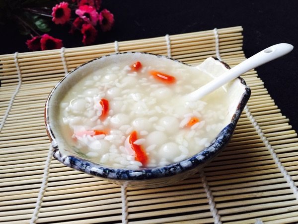 酒酿小圆子步骤8