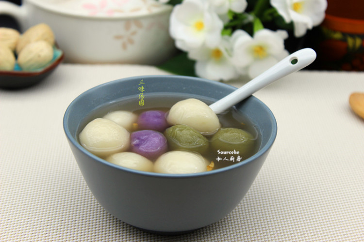 三味汤圆步骤10