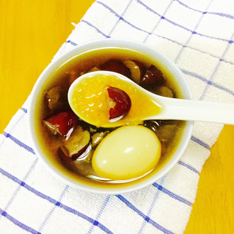 西米红枣鸡蛋步骤13