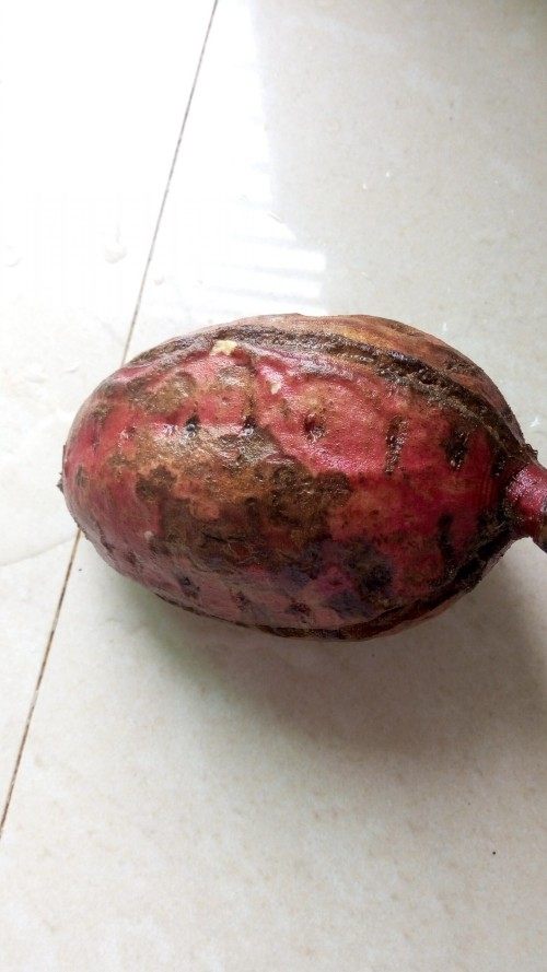 姜片蕃薯糖水步骤1