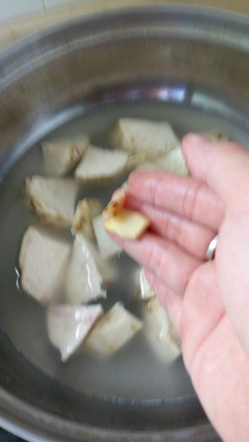 姜片蕃薯糖水步骤3