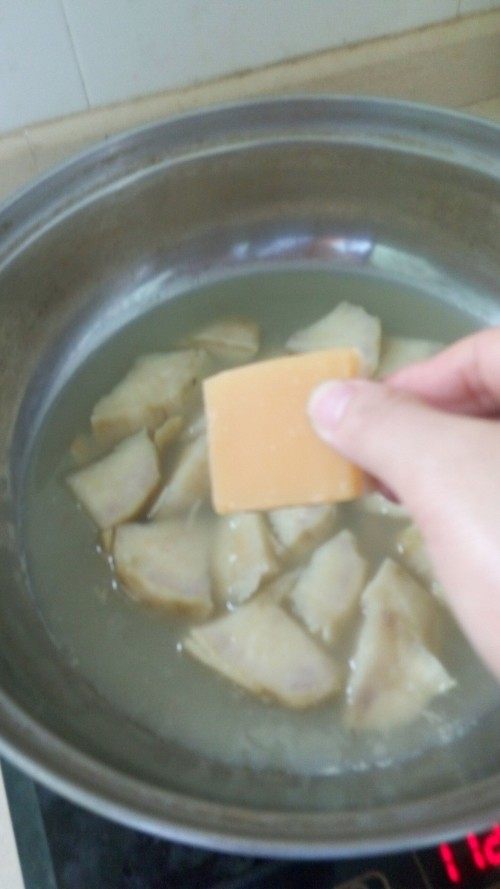 姜片蕃薯糖水步骤4
