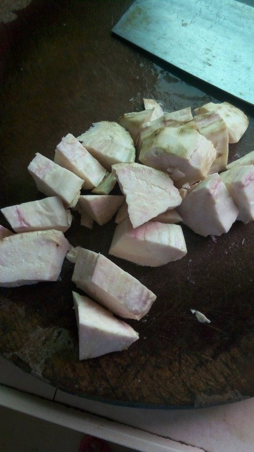 姜片蕃薯糖水步骤2