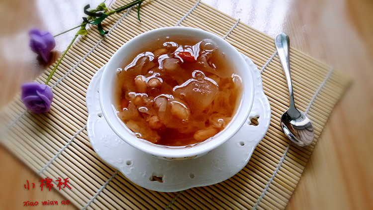 花生银耳桃胶步骤6