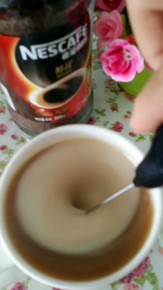 咖啡布丁步骤2