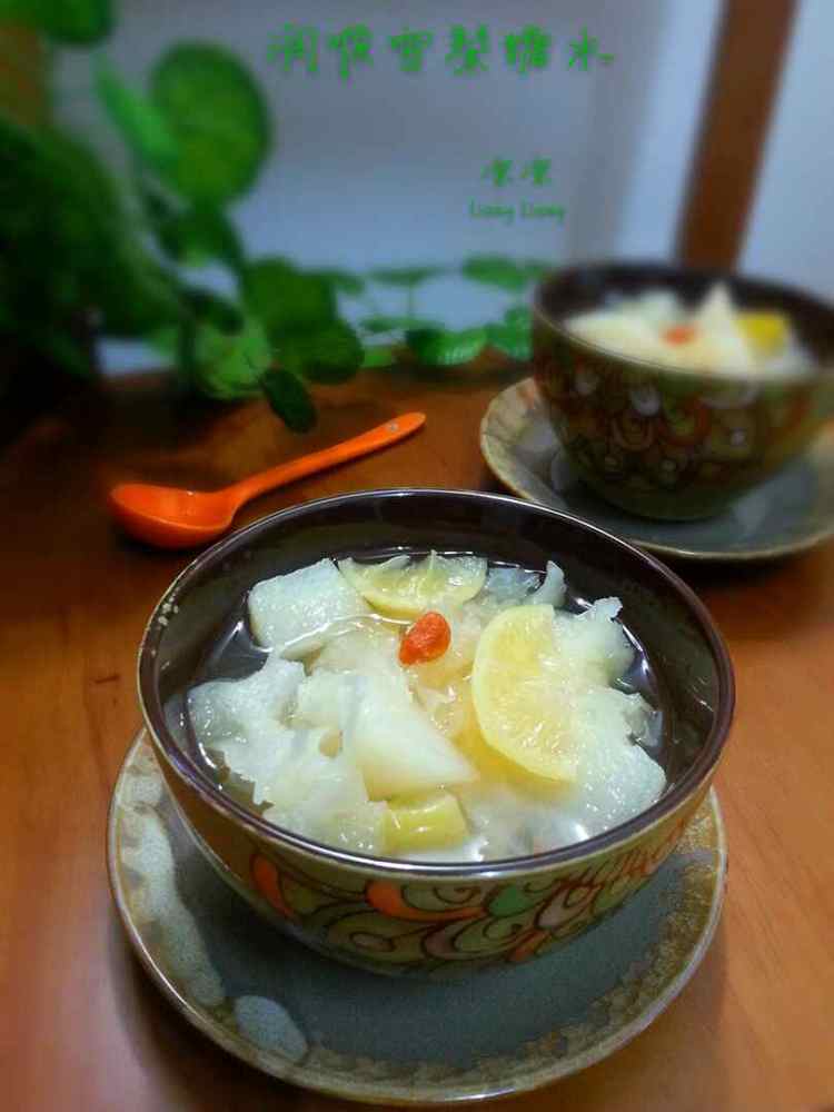 雪梨糖水步骤8