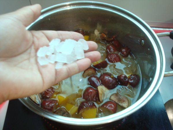 银耳南瓜大枣糖水步骤8
