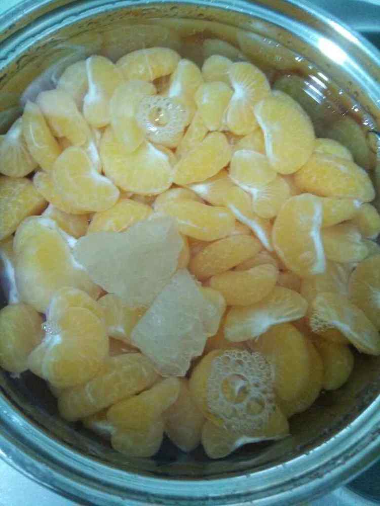 桔子罐头步骤4