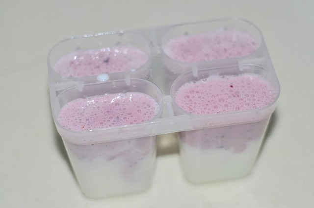 蓝莓酸奶冰棍步骤9