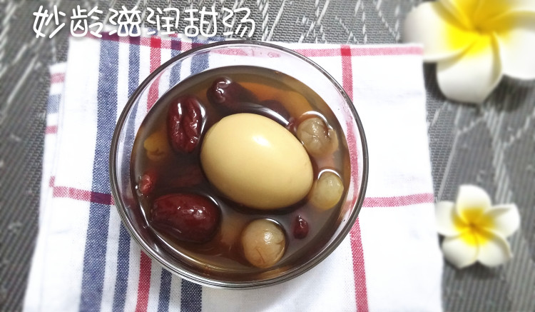 滋润红糖鸡蛋糖水步骤10