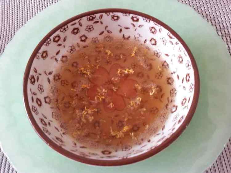 桂花蜂蜜苹果配步骤3