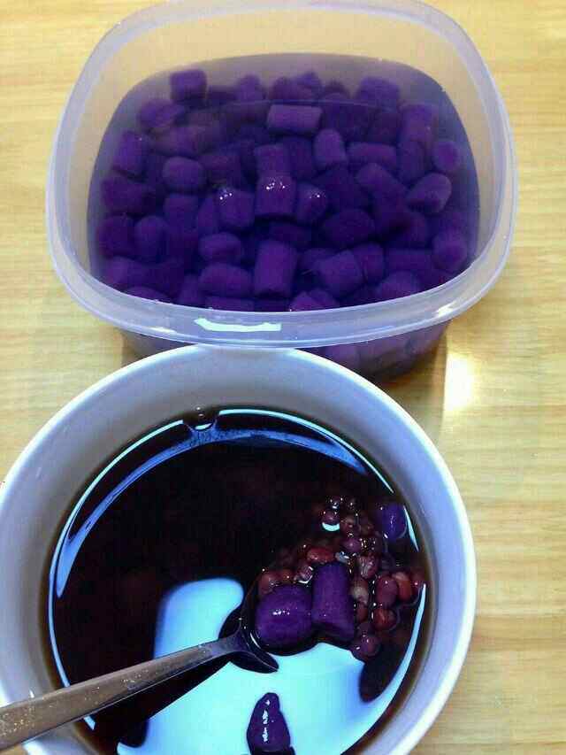 手工紫薯芋圆步骤11