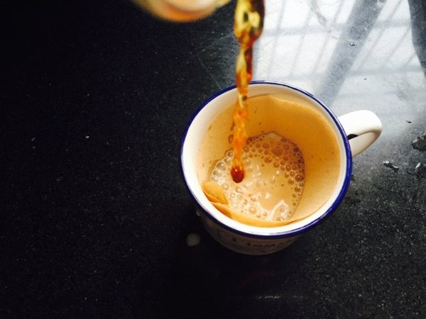 港式奶茶步骤7
