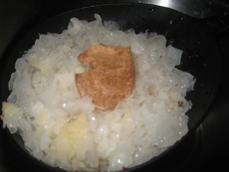 番薯雪耳糖水步骤2