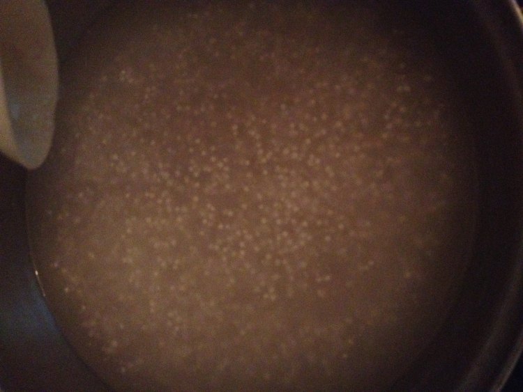 红豆椰汁西米糖水步骤3