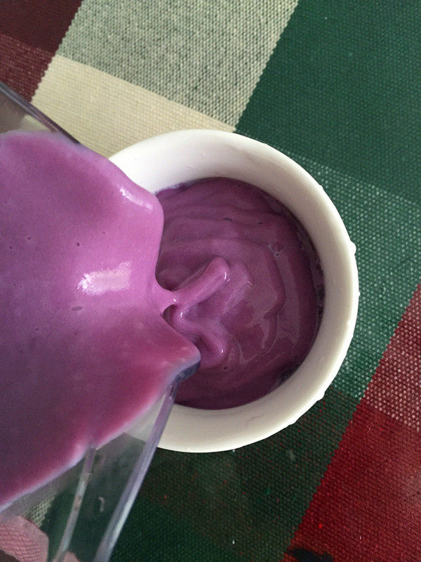 紫薯奶昔步骤9