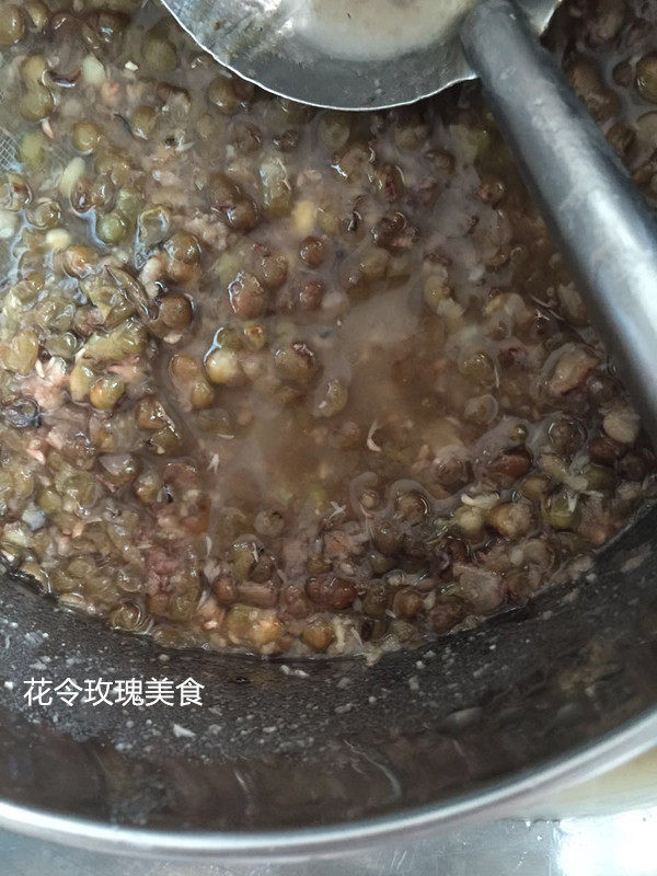 经典解暑绿豆沙步骤5