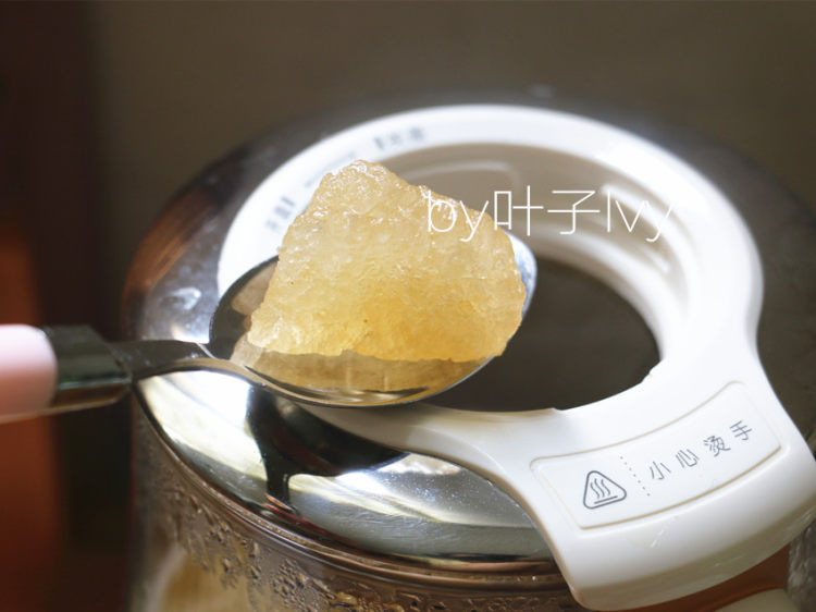 皂角米银耳汤步骤10
