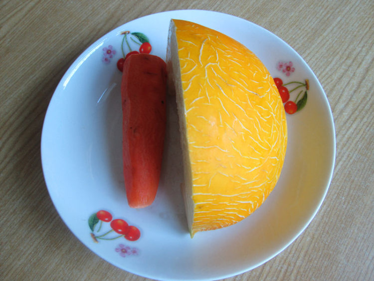 伊丽莎白胡萝卜汁步骤1