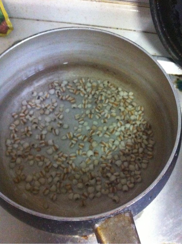 薄荷绿豆薏米汤步骤3