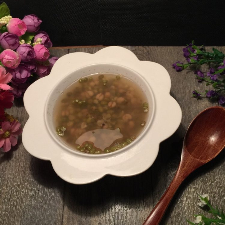 薄荷绿豆薏米汤步骤12