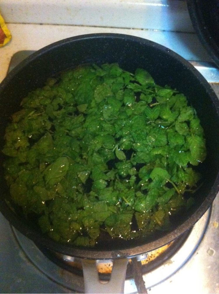 薄荷绿豆薏米汤步骤8