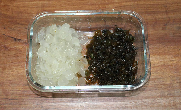 葛仙米皂角米丑耳糖水步骤11