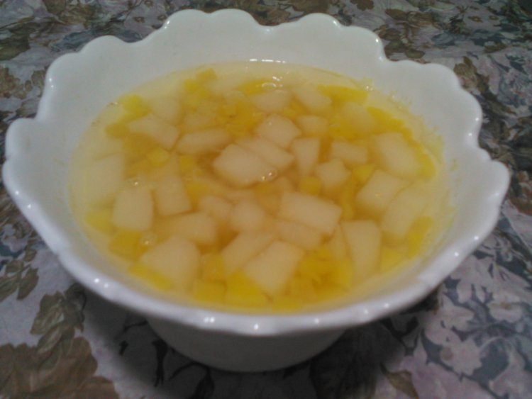 菠萝梨子糖水步骤8
