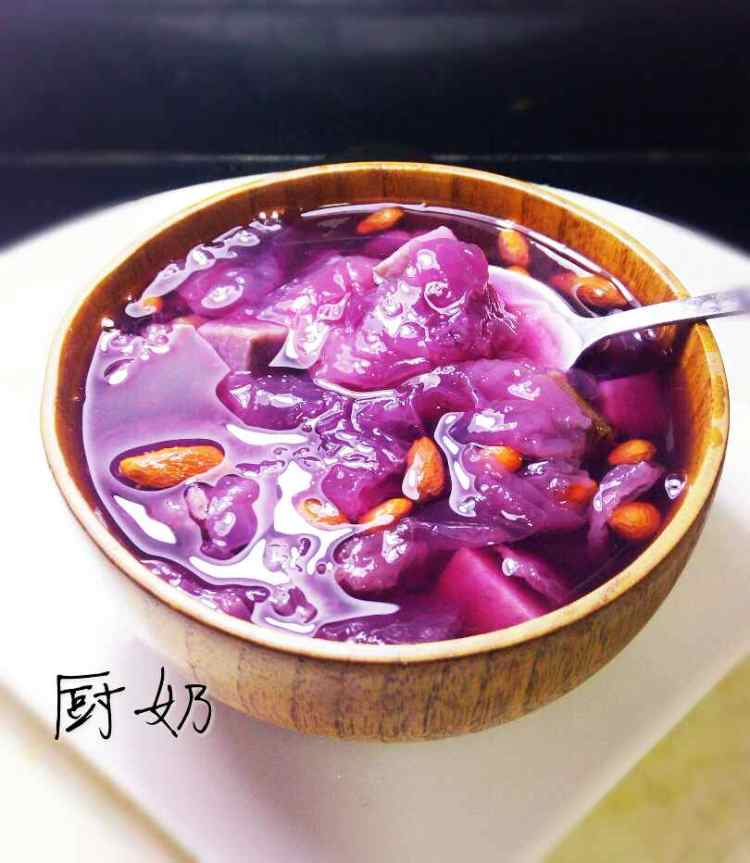 紫薯银耳糖水步骤9