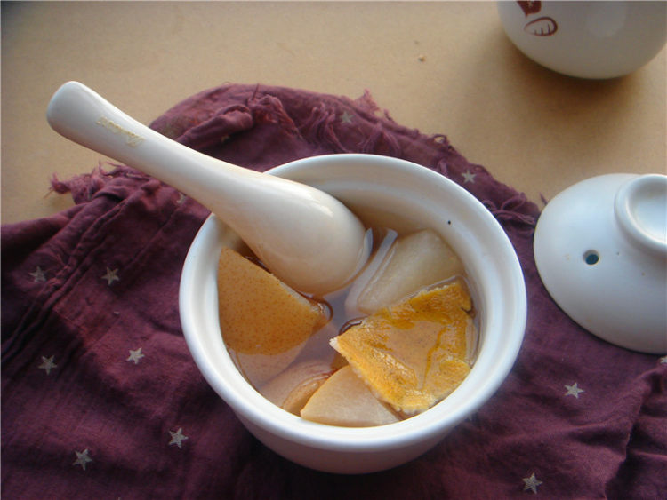 陈皮雪梨汤步骤8